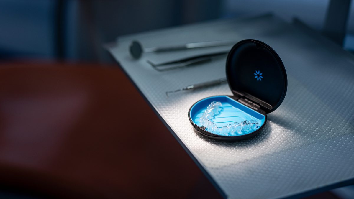 Invisalign folija u zaštitnom etuiju. Fotografija: Align Technology.